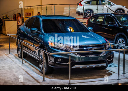 Moscou, Russie - 19 août 2012 : Honda Ridgeline 2010 présenté comme une première mondiale à la 16e SIAM (Moscow International Automobile Salon) le 30 août 2012 dans Banque D'Images