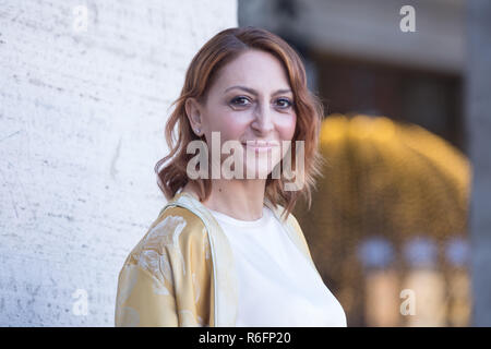 Roma, Italie. 08Th Nov, 2018. Paola Minaccioni Photocall du film 'italien Natale un 5 Stelle' à Rome Crédit : Matteo Nardone/Pacific Press/Alamy Live News Banque D'Images