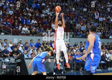 L'Iran a traité une autre perte d'accueil aux Philippines, 78-70 lors de leur cinquième match de la fenêtre dans le cadre de la Coupe du Monde de Basket-ball FIBA 2019 qualificatifs. L'Iran a été dirigé par Mohammad Jamshidi, qui a versé en 26 points pour l'équipe des visiteurs dans leur victoire. Les Philippines, qui ont perdu des matchs consécutifs à la cour, a été stimulé par le directeur Jason William qui a marqué 19 points dans son premier match de retour de sa suspension de trois-jeu pour son rôle dans la fameuse bagarre entre les Philippines et l'Australie pendant leur correspondance dans l'ancienne cour d'accueil. La prochaine série de qualificatifs se déroulera le février et le haut thr Banque D'Images