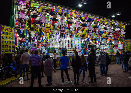 L'île de Madère, Funchal, Portugal - 4 décembre 2018 : Bonne chance chambre à amusement park. Banque D'Images