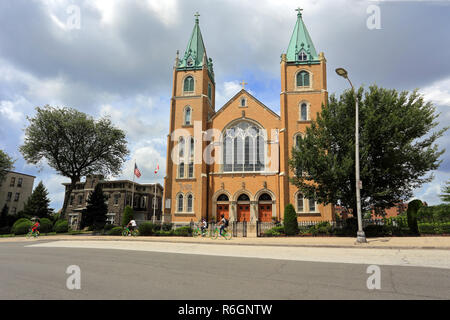 Église Saint Casimirs Yonkers, New York Banque D'Images