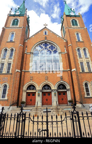 L'église Saint-Casimir Yonkers, New York Banque D'Images