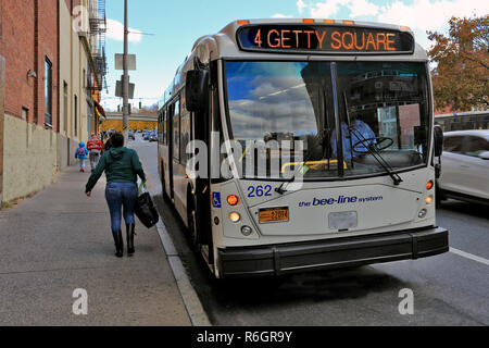 Yonkers bus New York Banque D'Images