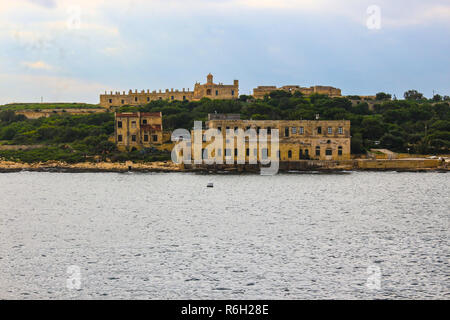 L'île Manoel, Malte. Comme vu dans la série tv "Game of thrones". Banque D'Images