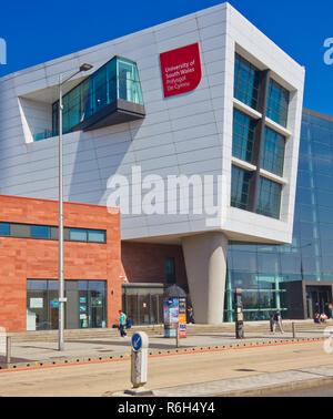 Université de Nouvelle-Galles du Sud (Prifysgol Cymru), de Cardiff, Pays de Galles, Royaume-Uni Banque D'Images