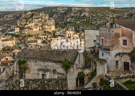 Santa Maria di Idris, église rupestre, Matera, Capitale européenne de la Culture 2019 Banque D'Images