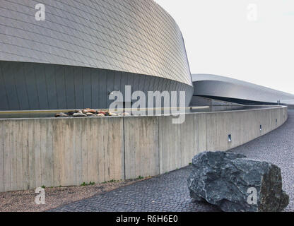 L'Aquarium National du Danemark (Den Bla Planète), Kastrup, Copenhague, Danemark, Scandinavie Banque D'Images