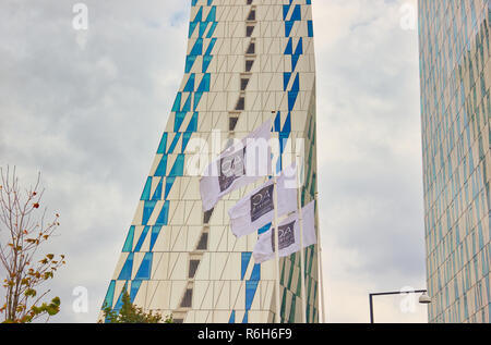 AC Hotel Bella Sky, Orestad, Copenhague, Danemark, Scandinavie Banque D'Images