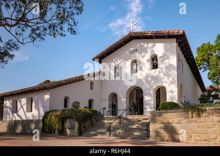 Mission San Luis Obispo de Tolosa, le centre de la Californie. Banque D'Images