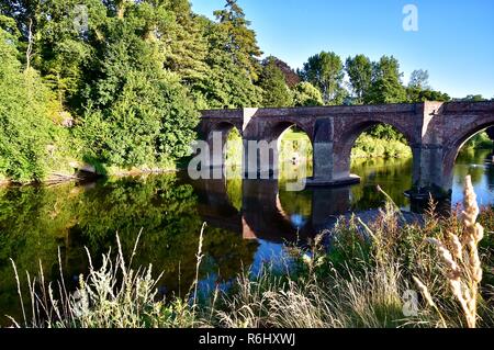 Pont Bredwardine Banque D'Images