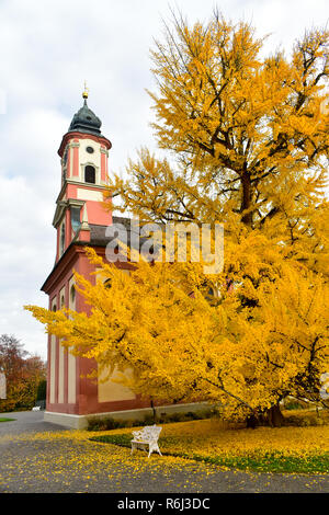 La fin de l'automne dans le parc. Banque D'Images