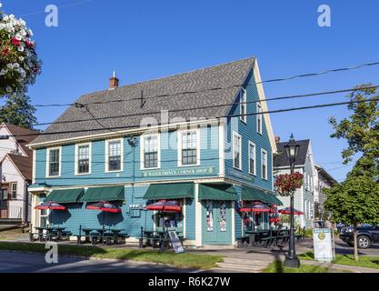 CHARLOTTETOWN, PRINCE EDWARD ISLAND - 24 septembre 2015 : Charlottetown est la capitale de la province canadienne de l'Île du Prince Édouard, le tourisme est deuxième o Banque D'Images