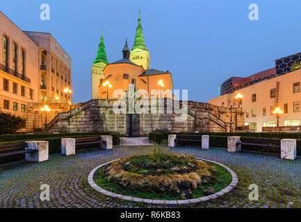 Cathédrale de la Trinité à Zilina, Slovaquie Banque D'Images