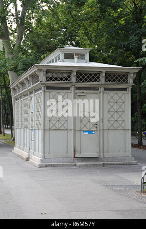 Toilettes du parc Banque D'Images