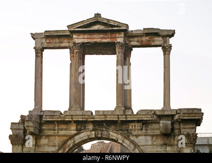 Arc d'Hadrien à Athènes. Grèce Banque D'Images