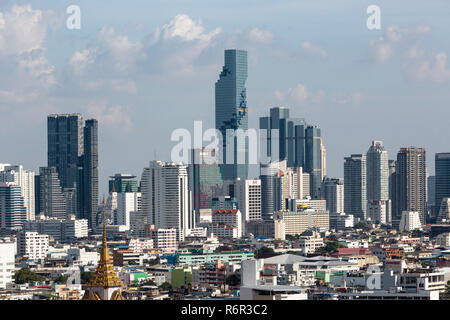 Vue panoramique de Grand China Princess Hotel, ville, vue sur la ville, la Tour de Saint James, Chinatown, Bangkok, Thaïlande Banque D'Images