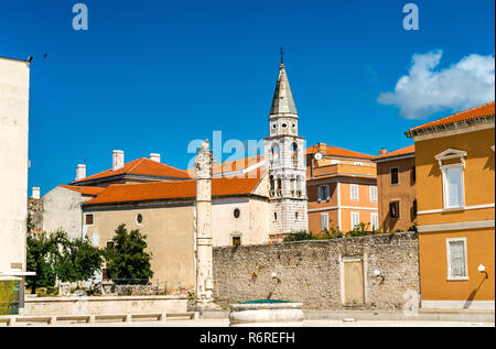 L'église Saint Elie à Zadar - Croatie, les Balkans Banque D'Images