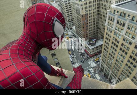 Titre du film original : THE AMAZING SPIDER-MAN 2. Titre en anglais : THE AMAZING SPIDER-MAN 2. Année : 2014. Directeur : MARC WEBB. Stars : Andrew Garfield. Credit : Marvel Enterprises / Album Banque D'Images