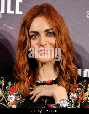 Rome, Italie. 06 Dec, 2018. Rome, photocall du film Le témoin invisible, Photo : Miriam Leone Credit : agence photo indépendante/Alamy Live News Banque D'Images