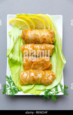 Cigares au chou - Sarma Banque D'Images