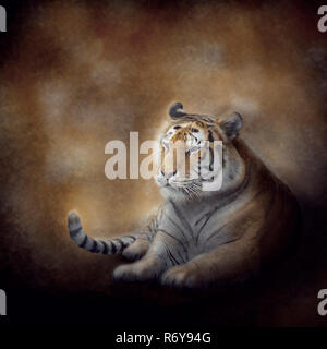 Bengal Tiger Banque D'Images