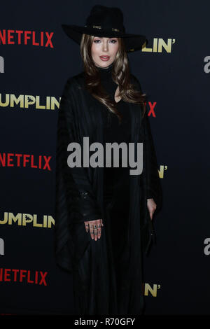 Hollywood, États-Unis. 06 Dec, 2018. HOLLYWOOD, LOS ANGELES, CA, USA - Décembre 06 : La chanteuse Dorothy arrive à la première de Los Angeles de Netflix 'Dumplin'' tenue à l'IMAX Théâtre chinois de Grauman 6 le 6 décembre 2018 à Hollywood, Los Angeles, Californie, États-Unis. (Photo par Xavier Collin/Image Crédit : Agence de Presse) L'agence de presse Image/Alamy Live News Banque D'Images