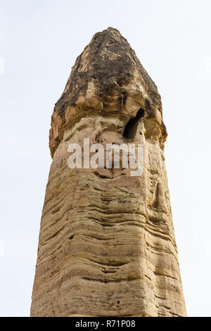 Cheminée de fée rock en parc national de Göreme Banque D'Images