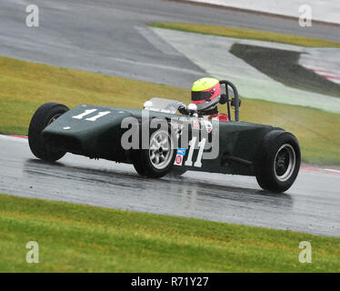 S'Mitcham, U2 Mk2, Peter Arundell Trophy, Historique Formule Junior, Silverstone Classic 2015, 2015, course du Championnat, Buckinghamshire, classic car Banque D'Images