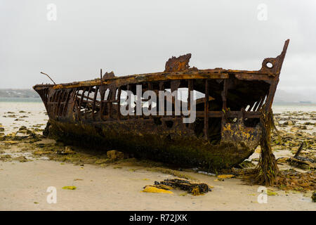 Stanley, Îles Falkland, Royaume-Uni, épave, naufrage Banque D'Images