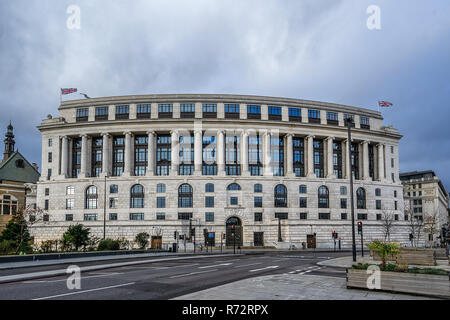 Unilever House à London Blackfriars Banque D'Images