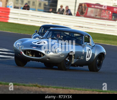 Frederic Wakeman, Patrick Blakeney-Edwards, Jaguar E-Type, Trophée International pour les voitures GT Classique, pre'66, GT, Silverstone Classic 2016, Chris Banque D'Images