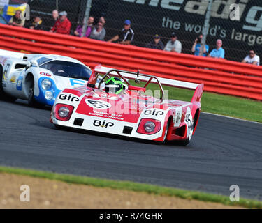 Martin Stretton, Diogo Ferrao, Lola T292, FIA, Masters Historic Sports Cars, Silverstone Classic 2016, 60 voitures, Chris McEvoy, cjm-photographie, Class Banque D'Images