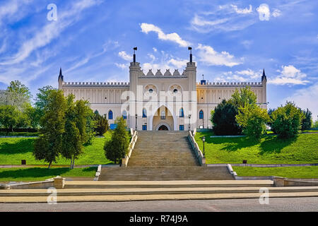 Entrée principale du Château de Lublin Banque D'Images