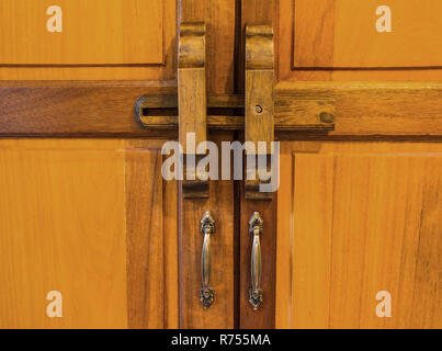 Serrure de porte Banque D'Images