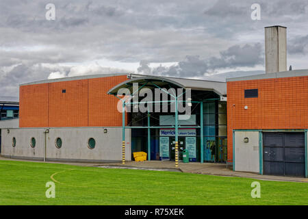Le Garet centre de loisirs et piscine à Newton Stewart, Dumfries et Galloway, en Écosse. Banque D'Images