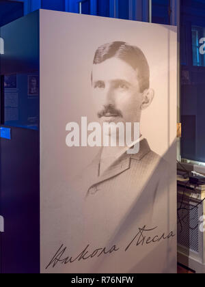 Nikola-Tesla-musée, Krunska, 51, Belgrade, Serbie, Europe Banque D'Images