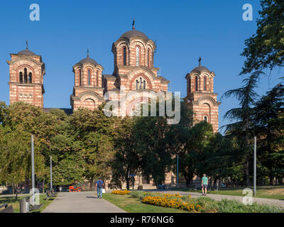 Markus orthodoxe église Sv Marka, Belgrade, Serbie, Europe Banque D'Images