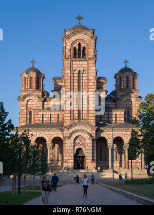 Markus orthodoxe église Sv Marka, Belgrade, Serbie, Europe Banque D'Images