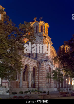 Markus orthodoxe église Sv Marka, Belgrade, Serbie, Europe Banque D'Images