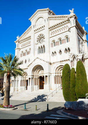 La cathédrale Saint-Nicolas, Cathédrale Notre-Dame-Immaculée ou la Cathédrale de Monaco, Monaco Banque D'Images