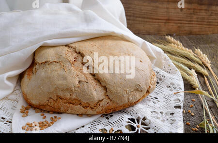 Pain maison Nonyeast Banque D'Images