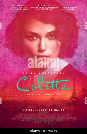 Titre original : COLETTE. Titre en anglais : COLETTE. Année : 2018. Directeur : Laver Westmoreland. Stars : Keira Knightley. Credit : BOLD FILMS / Album Banque D'Images
