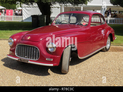 1949 Ferrari 166 Inter Superleggera au Concours d'élégance 2018 Hanpton à Court Palace, East Molesey, Surrey Banque D'Images