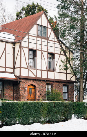 Une maison à Nyack, New York Banque D'Images