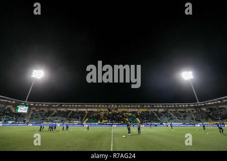 La Haye - ADO - De Graafschap , Football , Saison 2018/2019 Eredivisie , Voitures , STADE , Jeans 08-12-2018 , Stade sommaire Banque D'Images