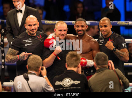 FlyDSA Arena, Sheffield, Royaume-Uni. Dec 8, 2018. La boxe, l'Eliminator pour le monde super-légers WBA Super titre, Kell Brook contre Michael Zerafa ; Kell Brook (GBR) après le concours qu'il a gagné par une décision unanime de l'action points de crédit : Plus Sport/Alamy Live News Banque D'Images