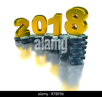 L'économie brésilienne en 2018 Banque D'Images