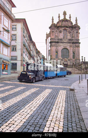 Eglise Clerigos, Porto, Portugal Banque D'Images