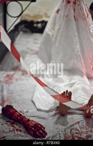 Scène de Crime Banque D'Images