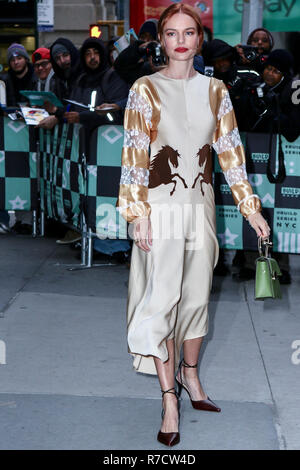 New York, NY - 6 décembre 2018 : Kate Bosworth visites AOL Construire Speaker Series on AOL emplacement Broadway Banque D'Images